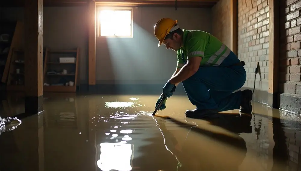 Professional water damage restoration services in Nephi, UT